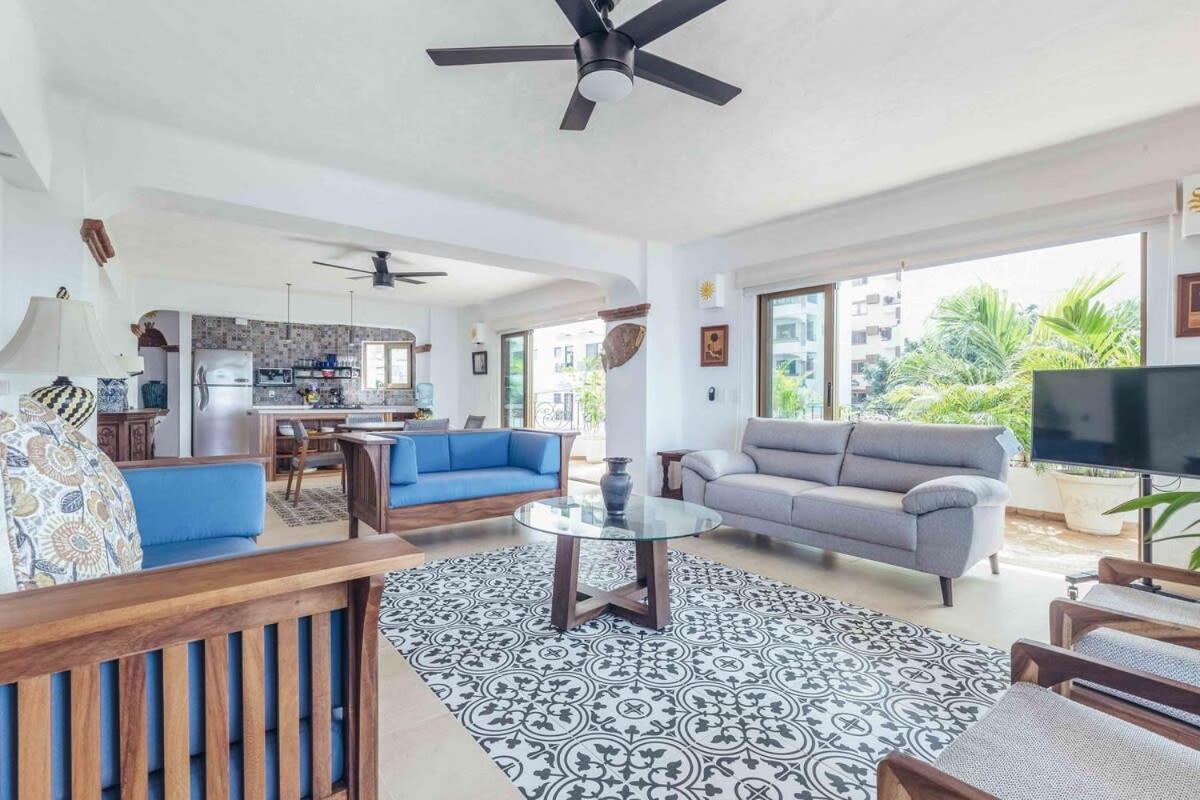 Apartamento Ocean View 2br Condo-balcony-beach-pool Puerto Vallarta