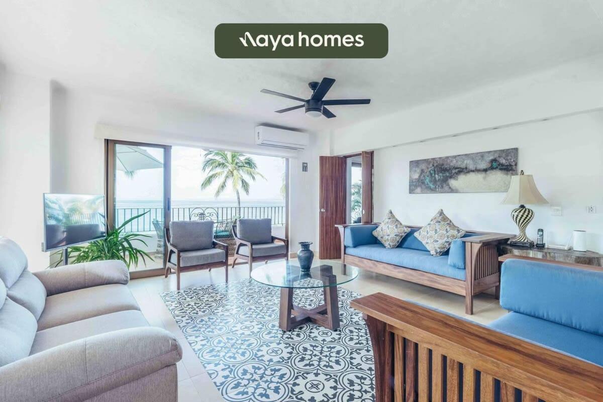 Ocean View 2br Condo-balcony-beach-pool Apartamento Puerto Vallarta