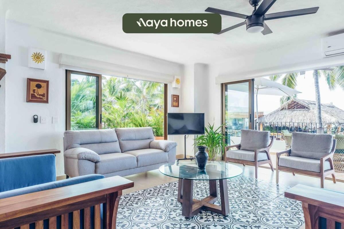 Apartamento Ocean View 2br Condo-balcony-beach-pool