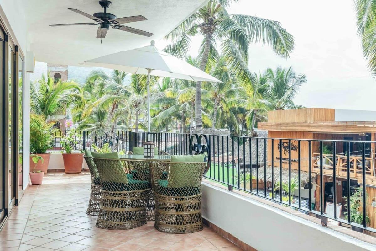 Apartamento Ocean View 2br Condo-balcony-beach-pool Puerto Vallarta